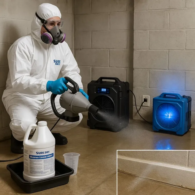 Sanitization and Odor Removal process in Ridgefield, CT