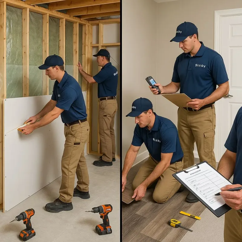 Repairs and Reconstruction process in Ridgefield, CT